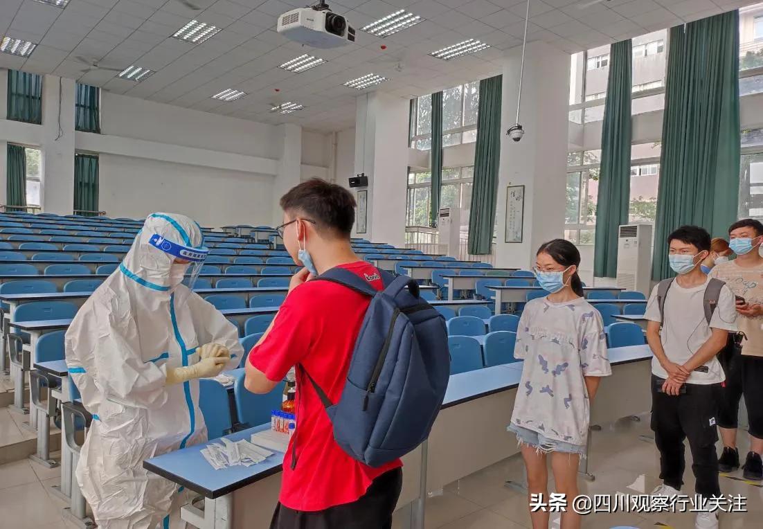 迎接开学 best365中国官方网站对返校师生进行核酸检测